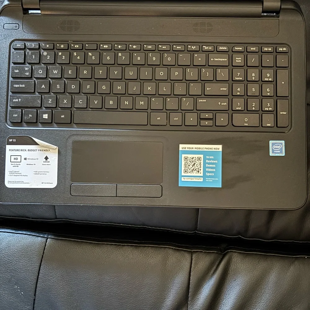 HP Dark Gray Laptop